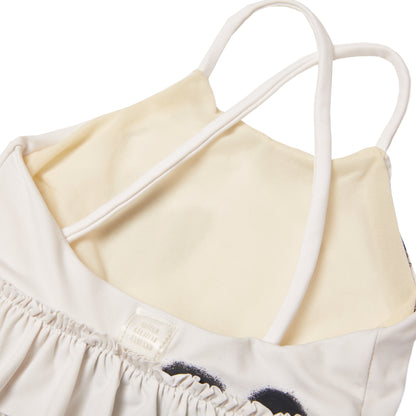 Little Creative Factory Baby Skinny Love Bathing Suit - Cream &amp; Black