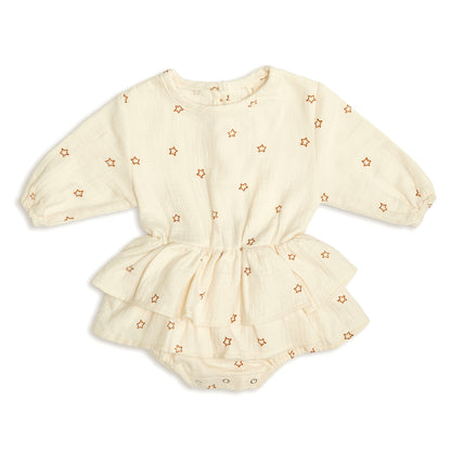 Quincy Mae Rosie Romper - Stars