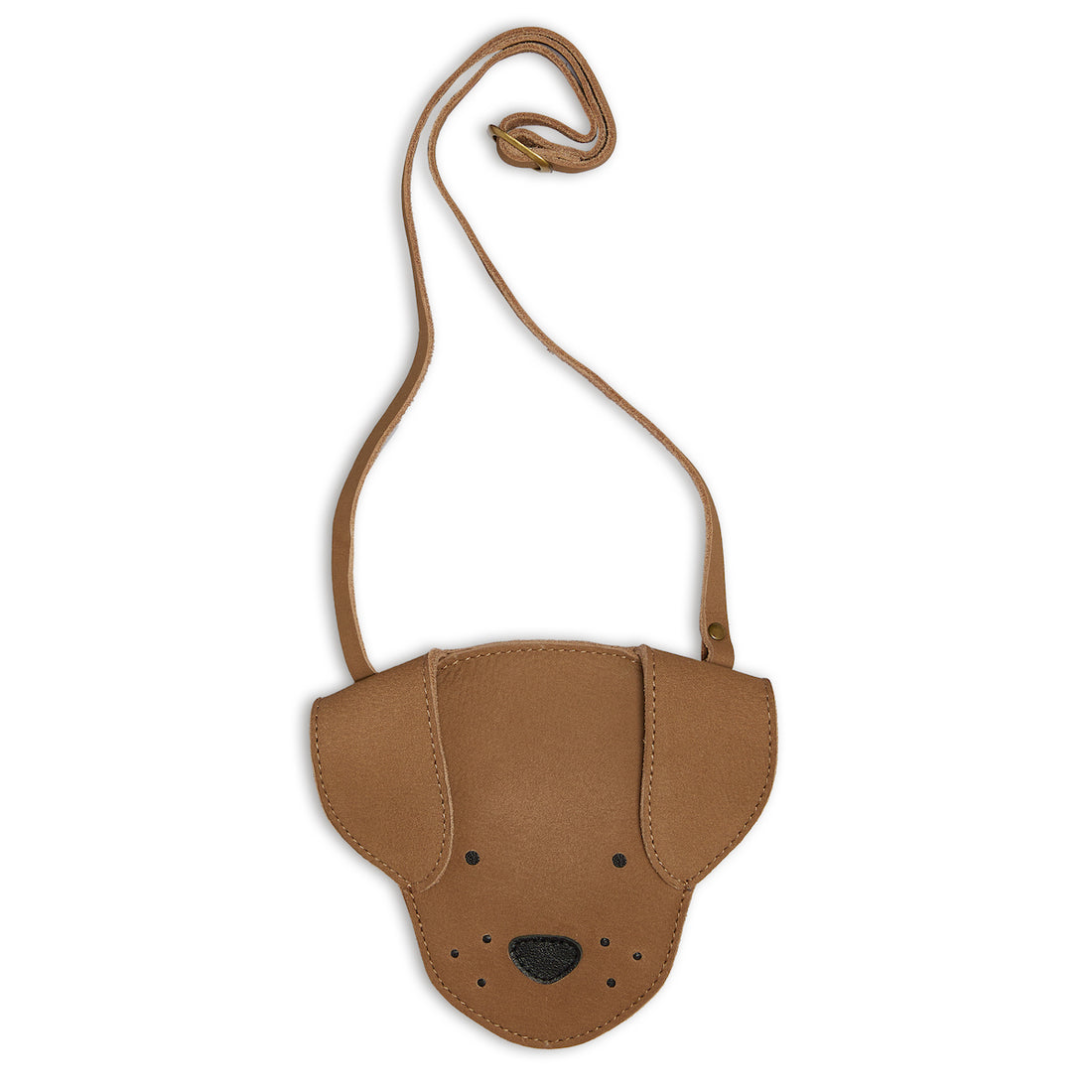 Donsje Britta Classic Purse l Dog - Truffle Nubuck