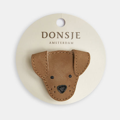 Donsje Josy Classic Hairclip l Dog - Truffle Nubuck