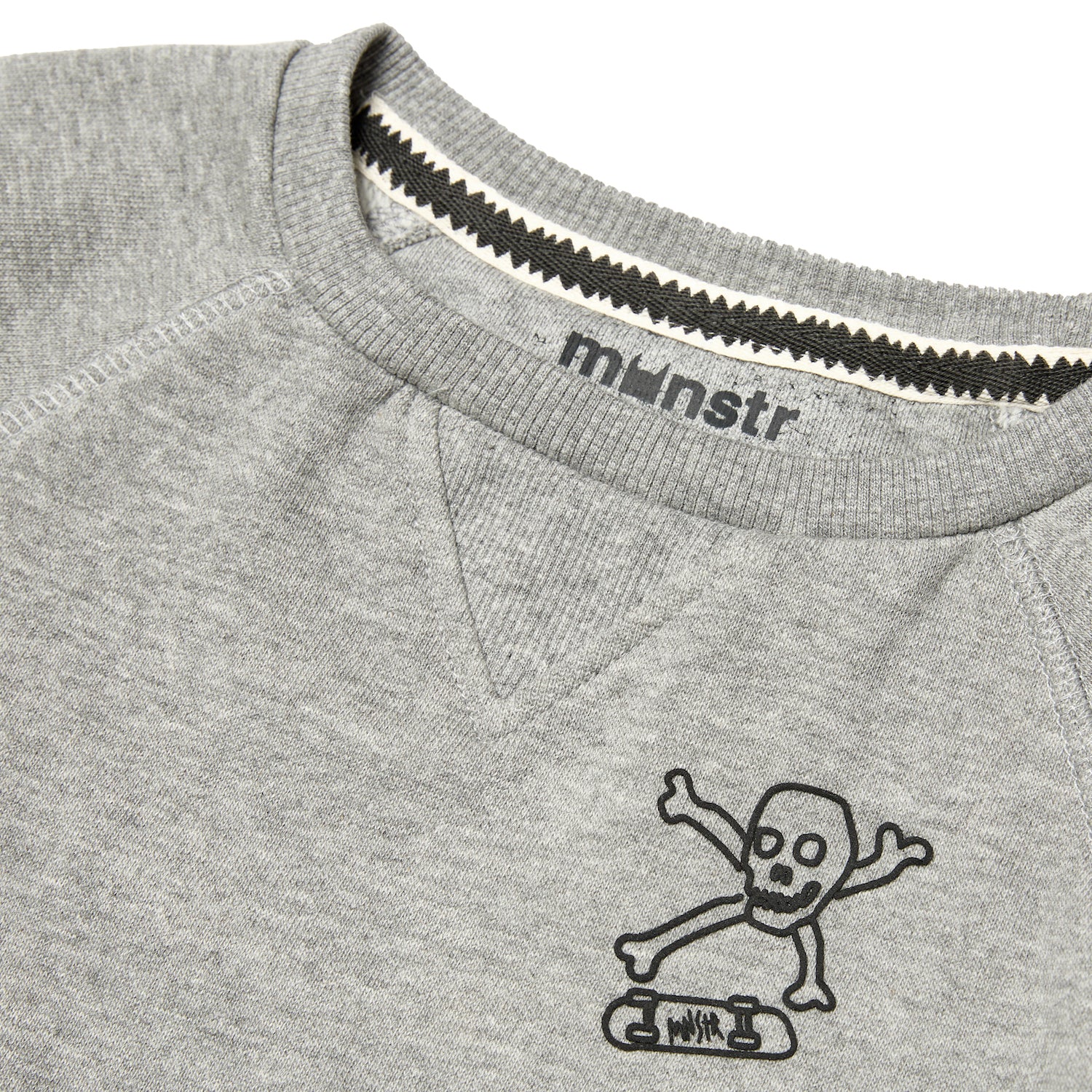 Munster Kids 3strike Crew - Grey Marle