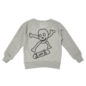 Munster Kids 3strike Crew - Grey Marle