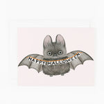 Dear Hancock Halloween Bat Greeting Card