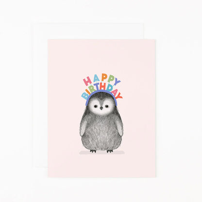 Dear Hancock Birthday Penguin Greeting Card