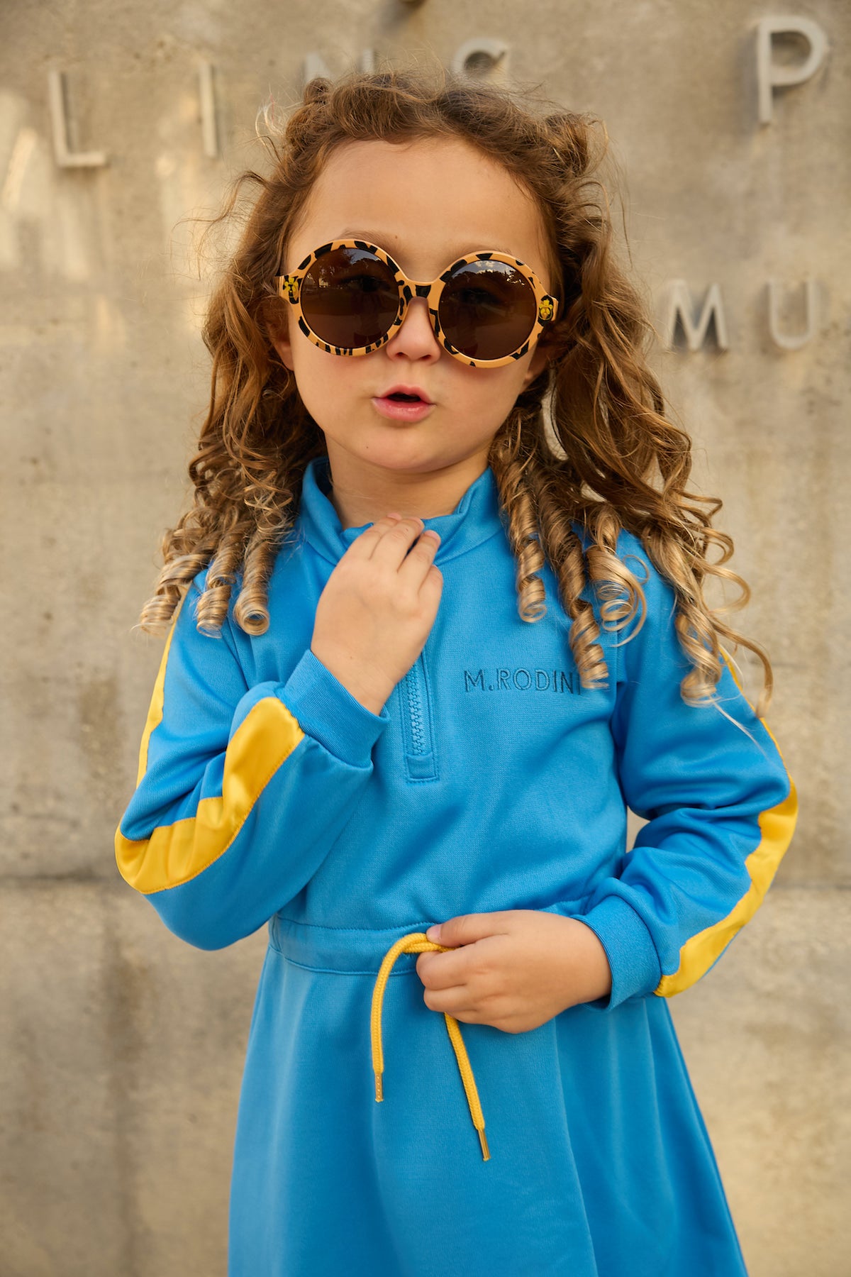 Mini Rodini WCT Dress - Blue