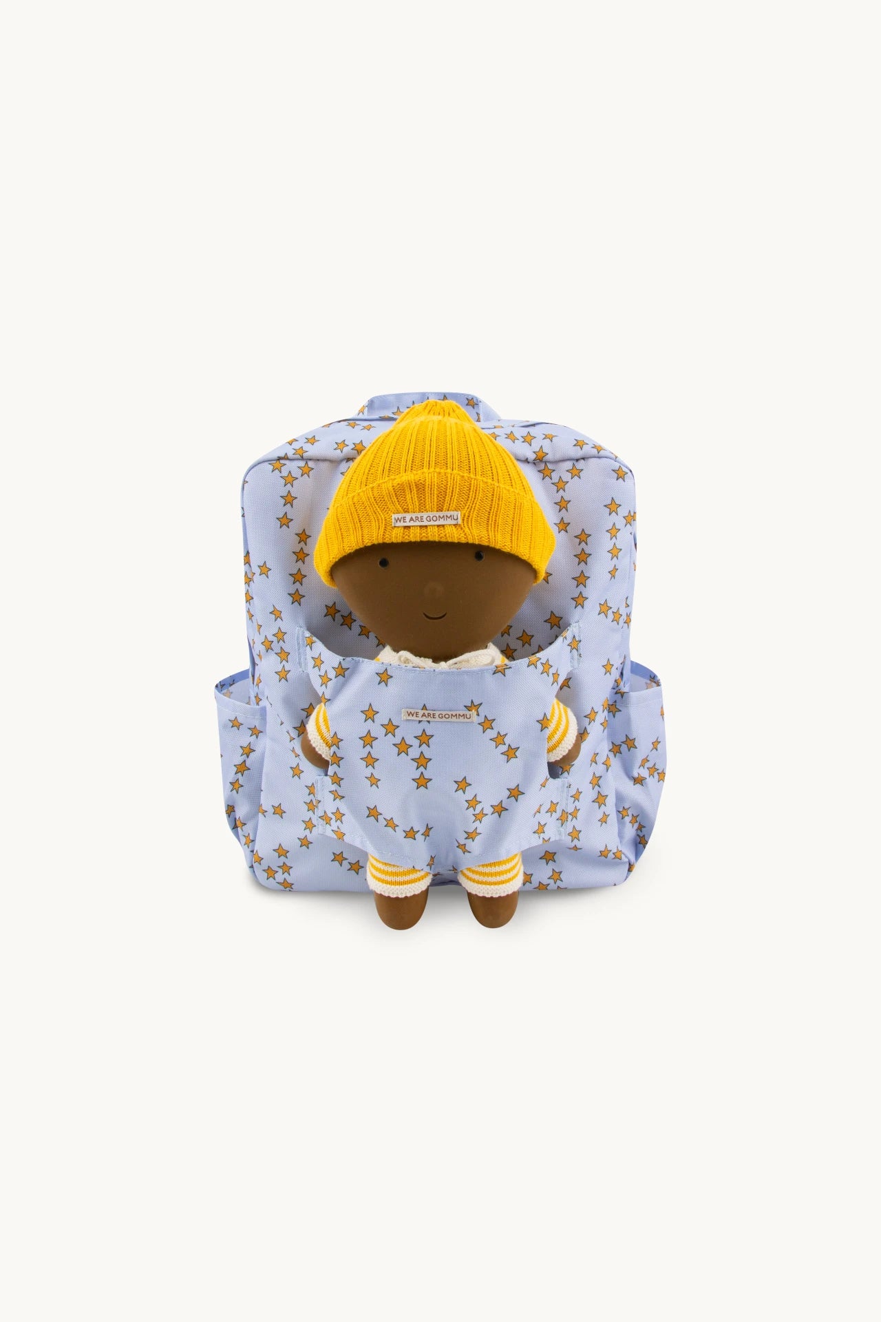 We Are Gommu Stars Doll Backpack - Grey