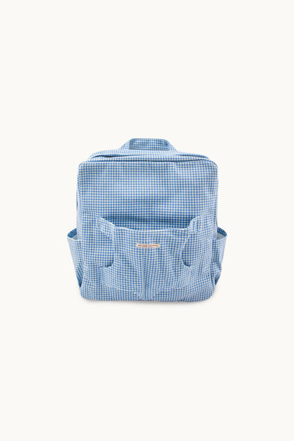 We Are Gommu Vichy Doll Backpack - Blue