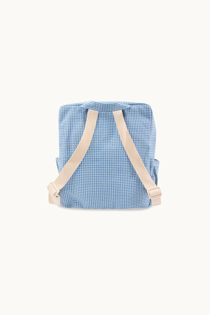 We Are Gommu Vichy Doll Backpack - Blue