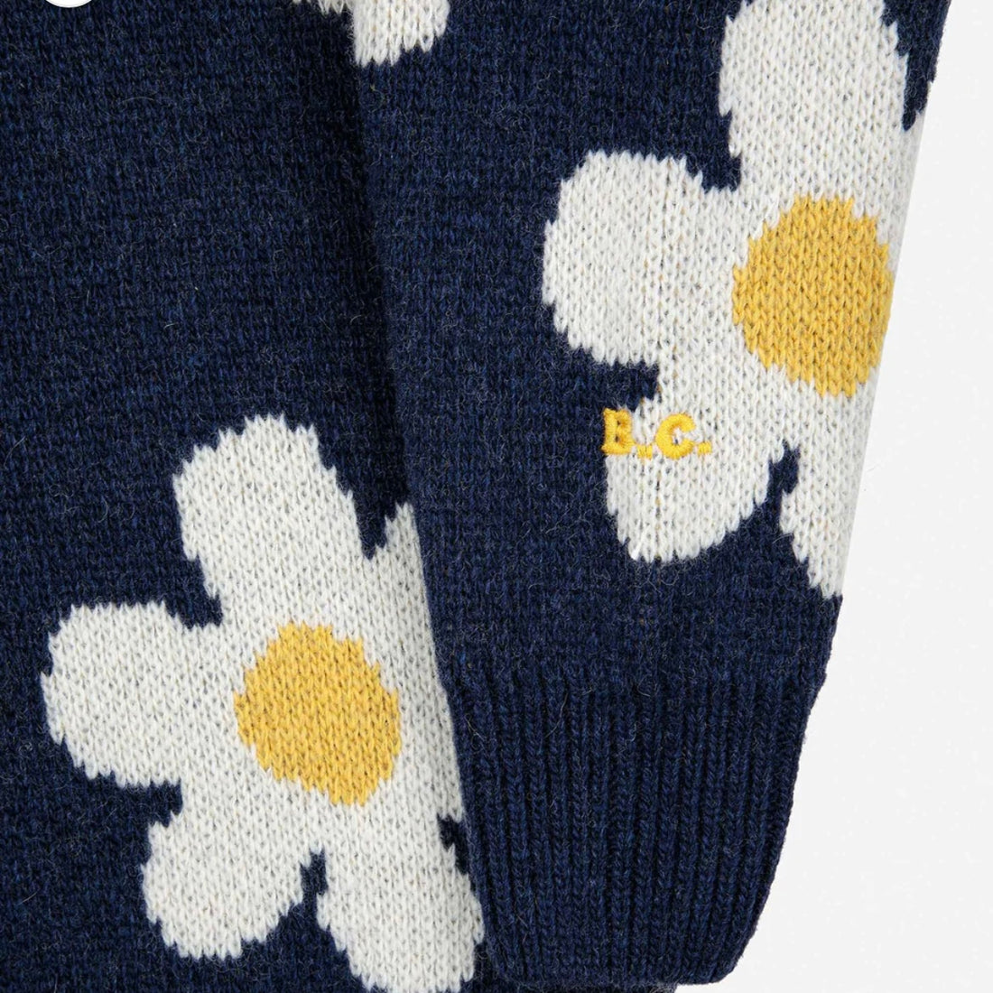 Bobo Choses Big Flower Jacquard All Over Jumper