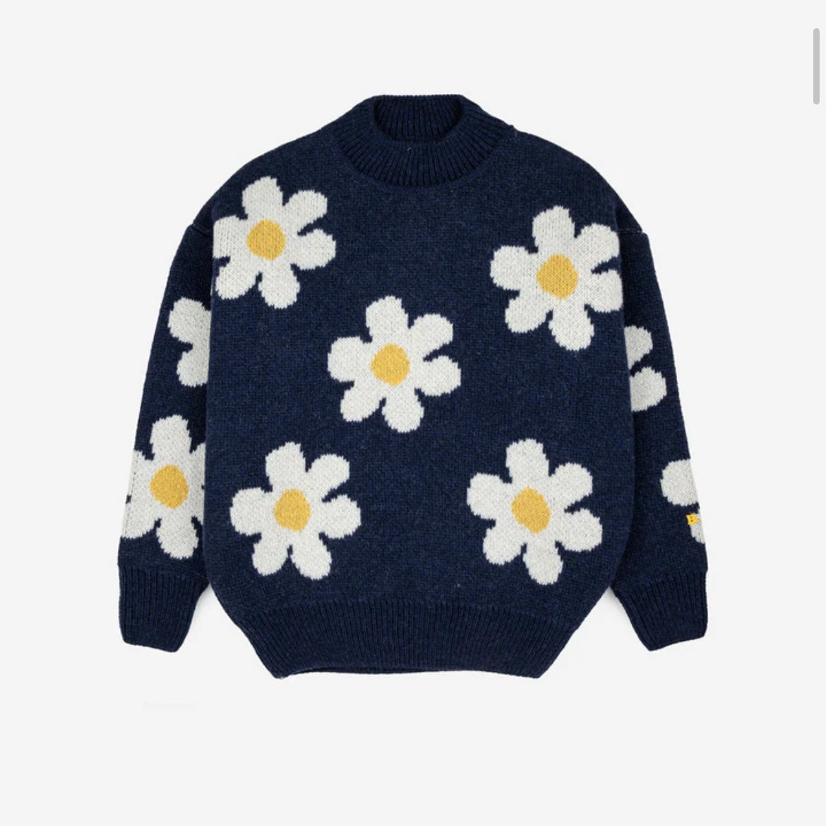 Bobo Choses Big Flower Jacquard All Over Jumper