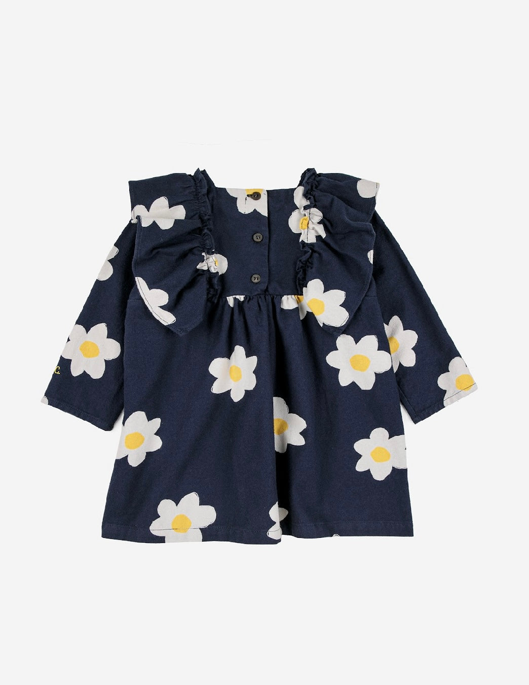 Bobo Choses Baby Big Flowers All Over Ruffle Woven Dress