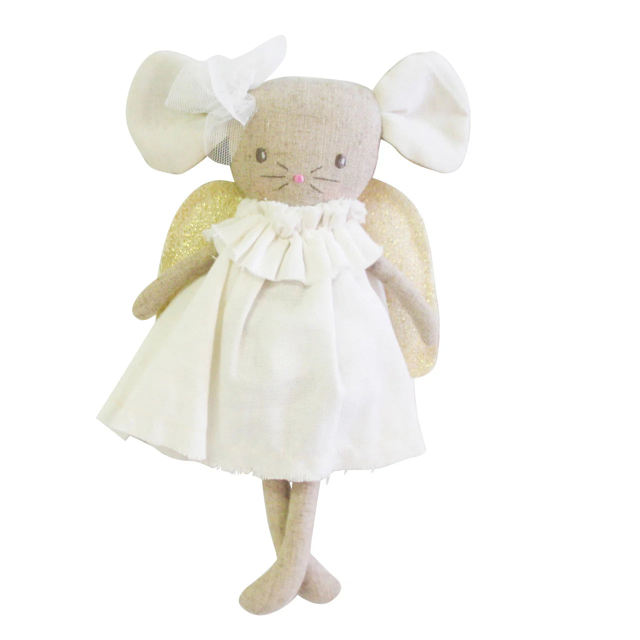 Alimrose Angel Baby Mouse - Ivory Gold