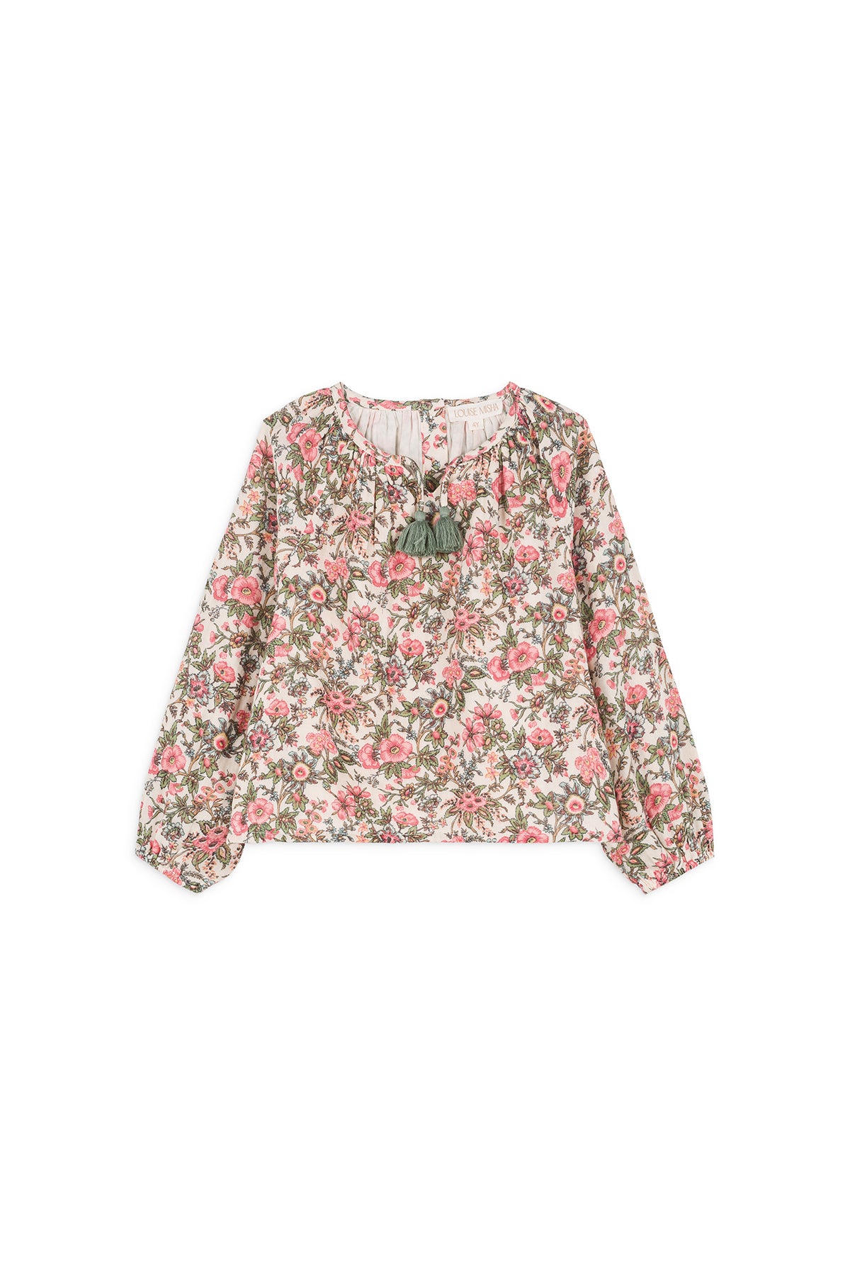 Louise Misha Iris Blouse - Ivory Enchanted Fields