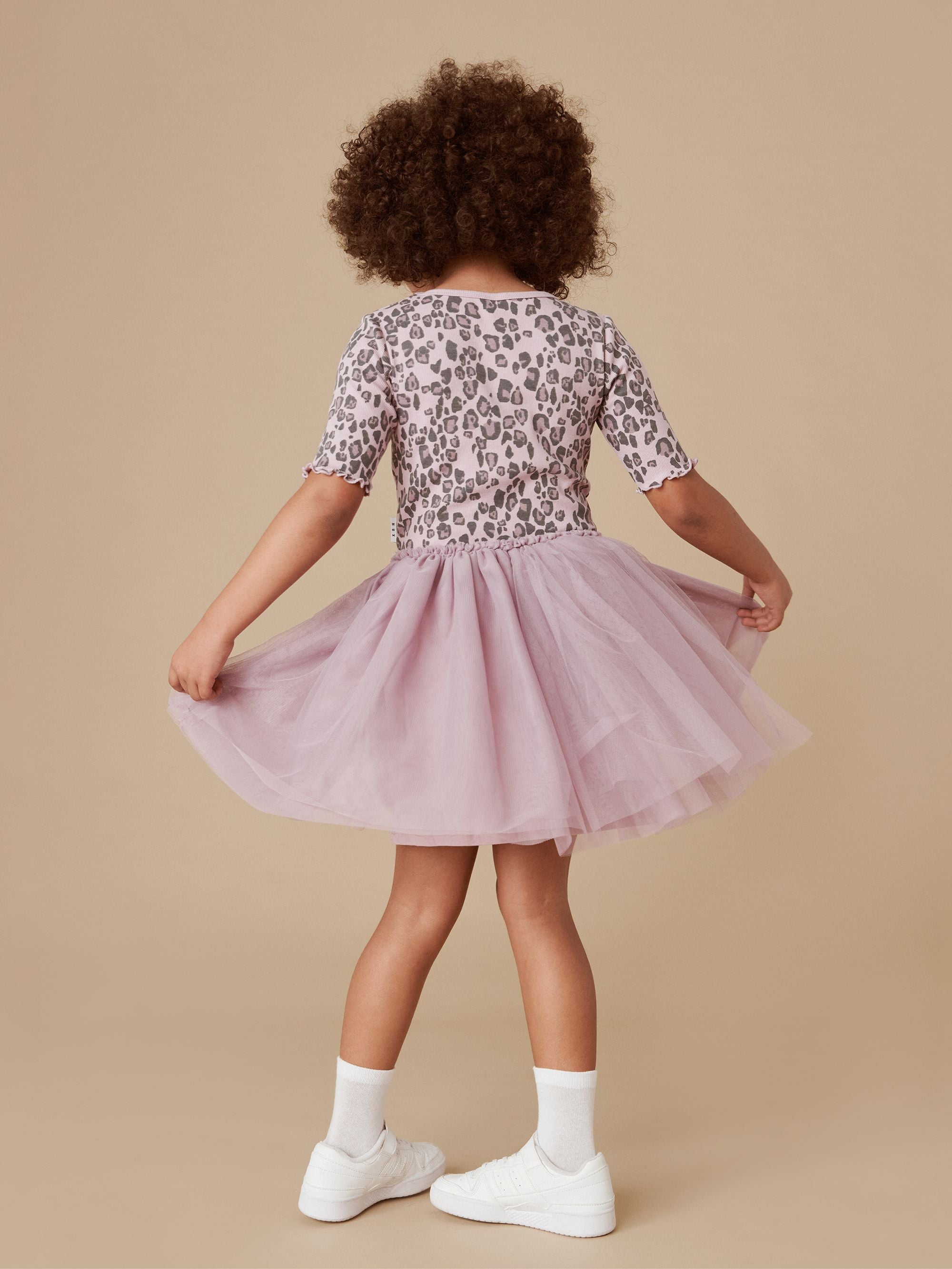 Huxbaby Rib Ballet Dress - Jaguar