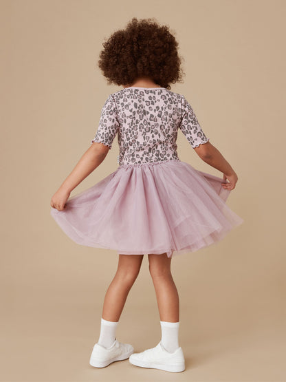 Huxbaby Rib Ballet Dress - Jaguar