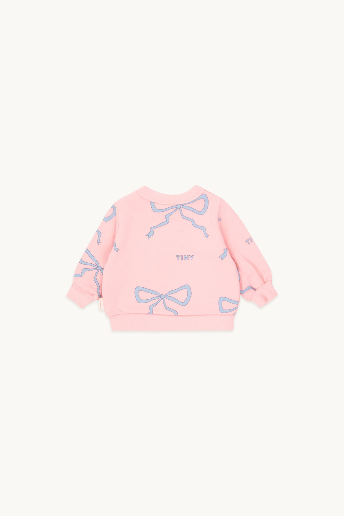 Tiny Cottons Bows Baby Sweatshirt - Peach