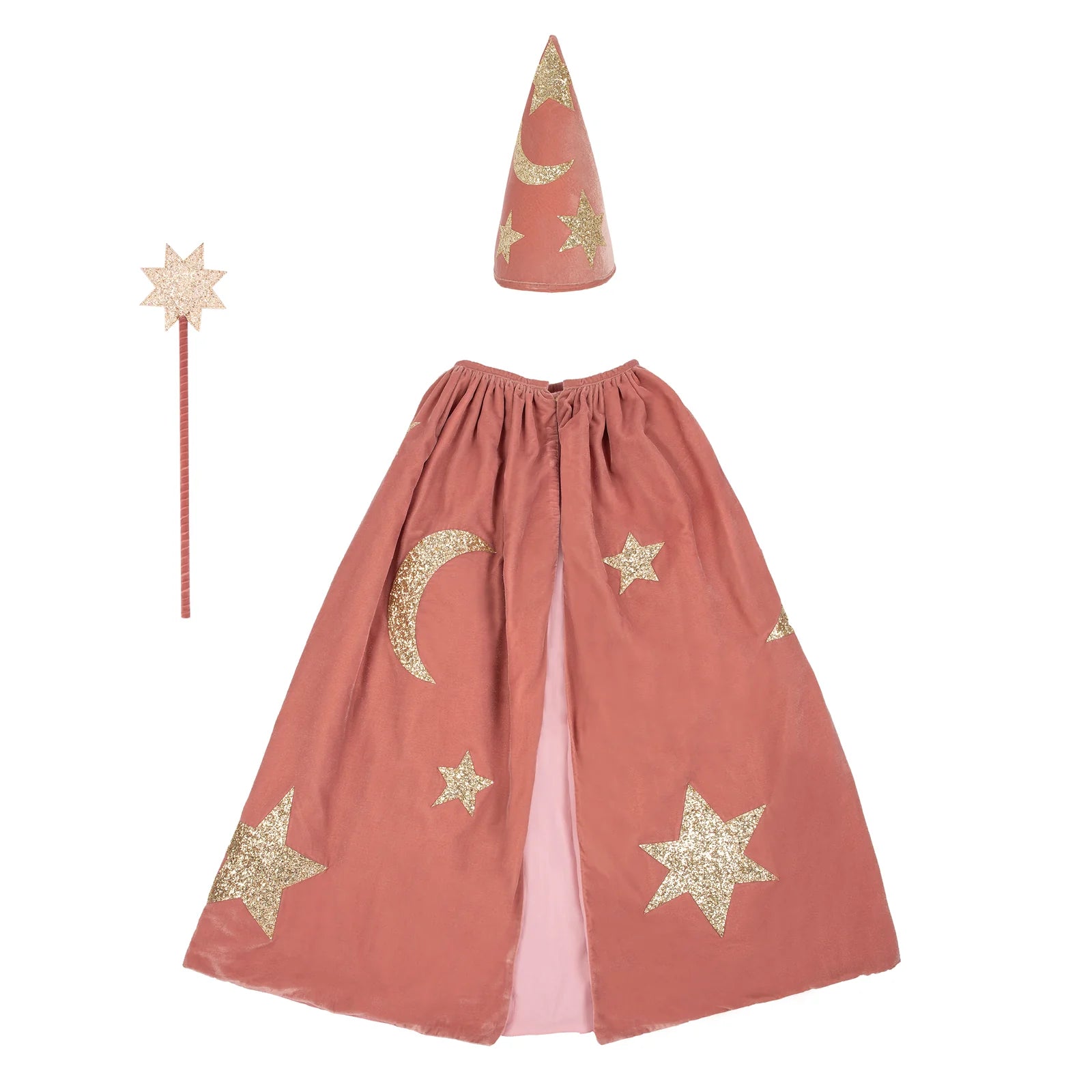 Meri Meri Pink Velvet Wizard Costume