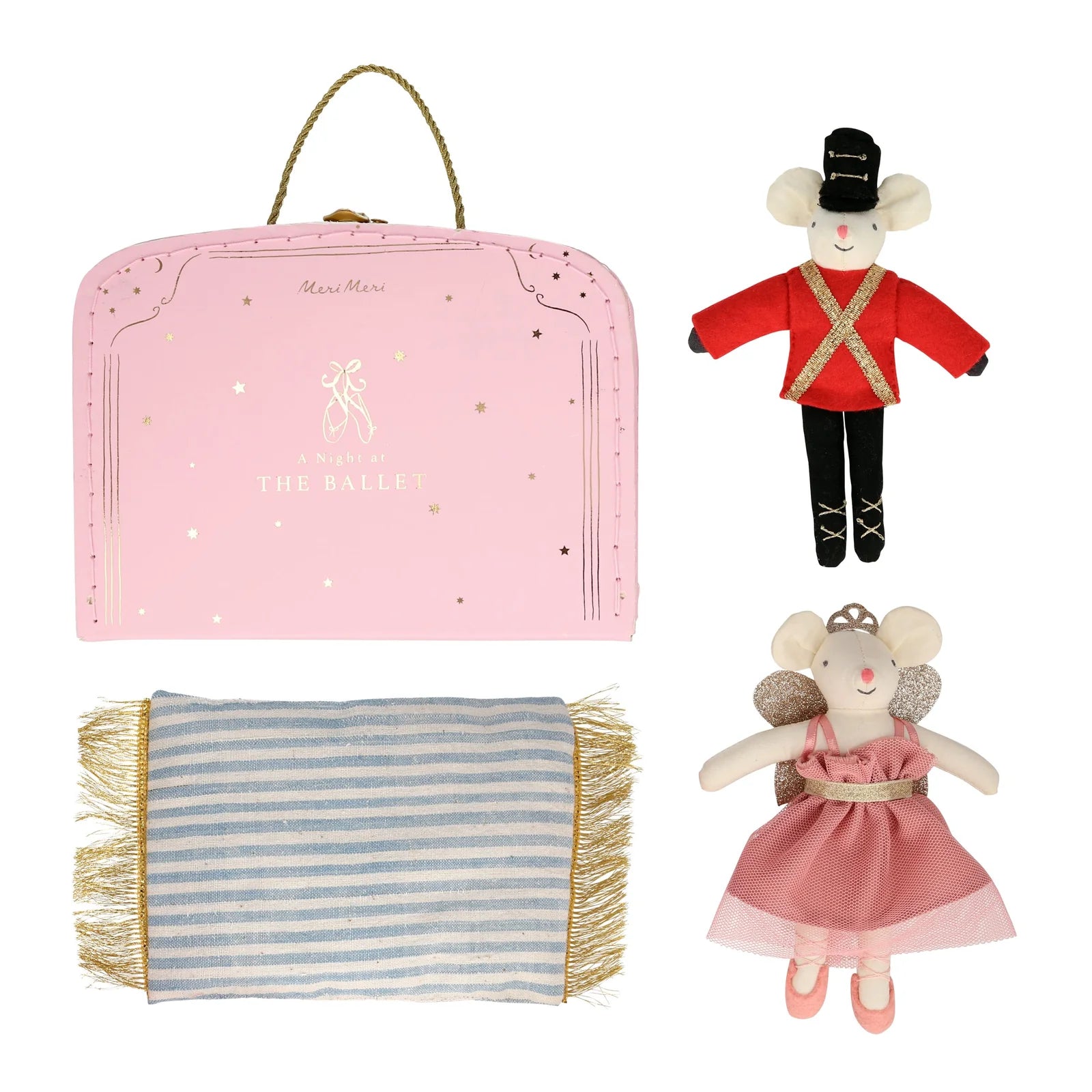 Meri Meri Theatre Suitcase &amp; Ballet Dancer Dolls