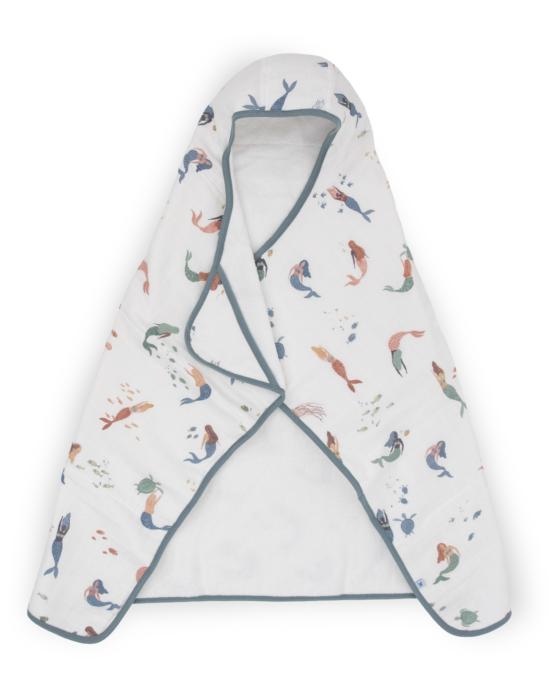 Little Unicorn Toddler Hooded Towel - Mermaids