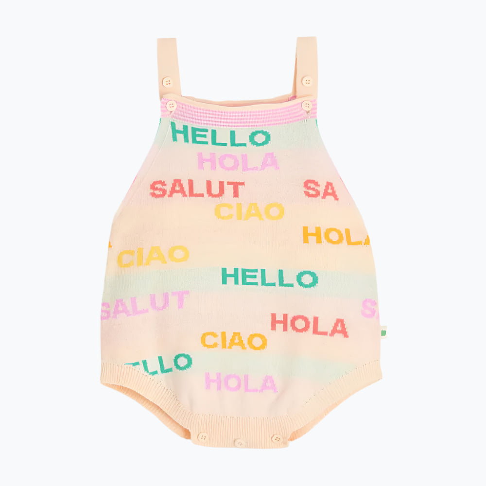 Bonnie Mob Positano Hello Romper - Rainbow