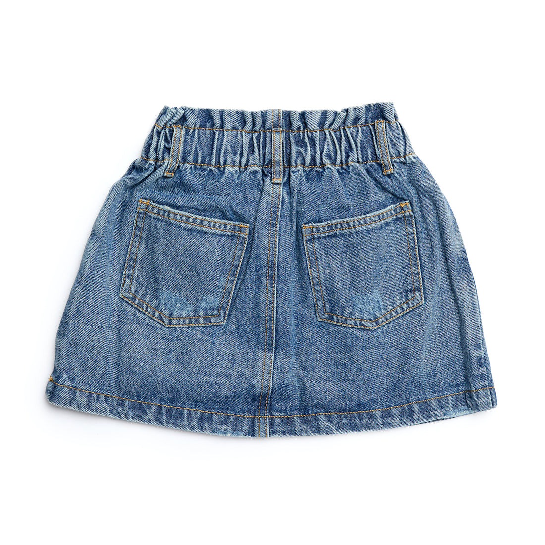 Rylee + Cru Denim Mini Skirt - Indigo