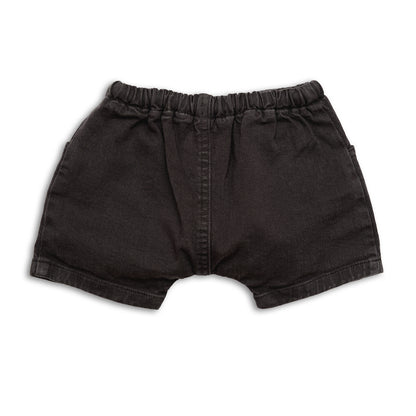 Tocoto Vintage Baby Denim Shorts - Dark Grey