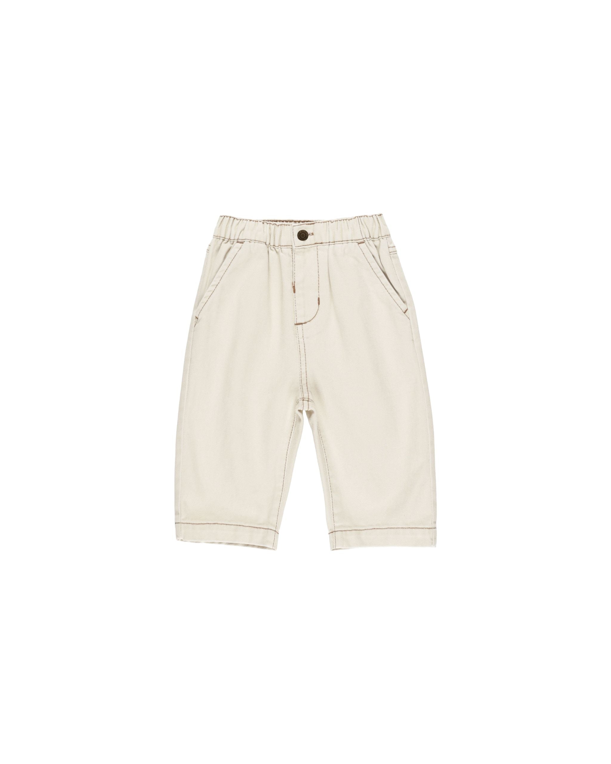 Rylee + Cru Baggy Pant Natural