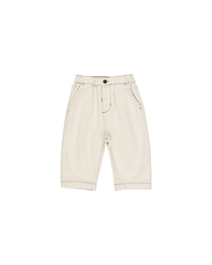 Rylee + Cru Baggy Pant Natural