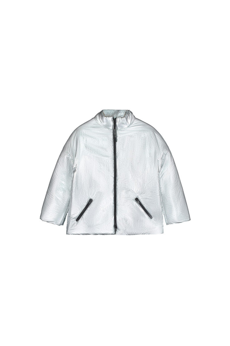 Little Creative Factory Rebel Padded Jacket - Silver