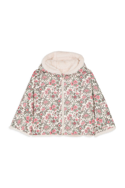 Louise Misha Felvet Reversible Coat - Ivory Enchanted Fields