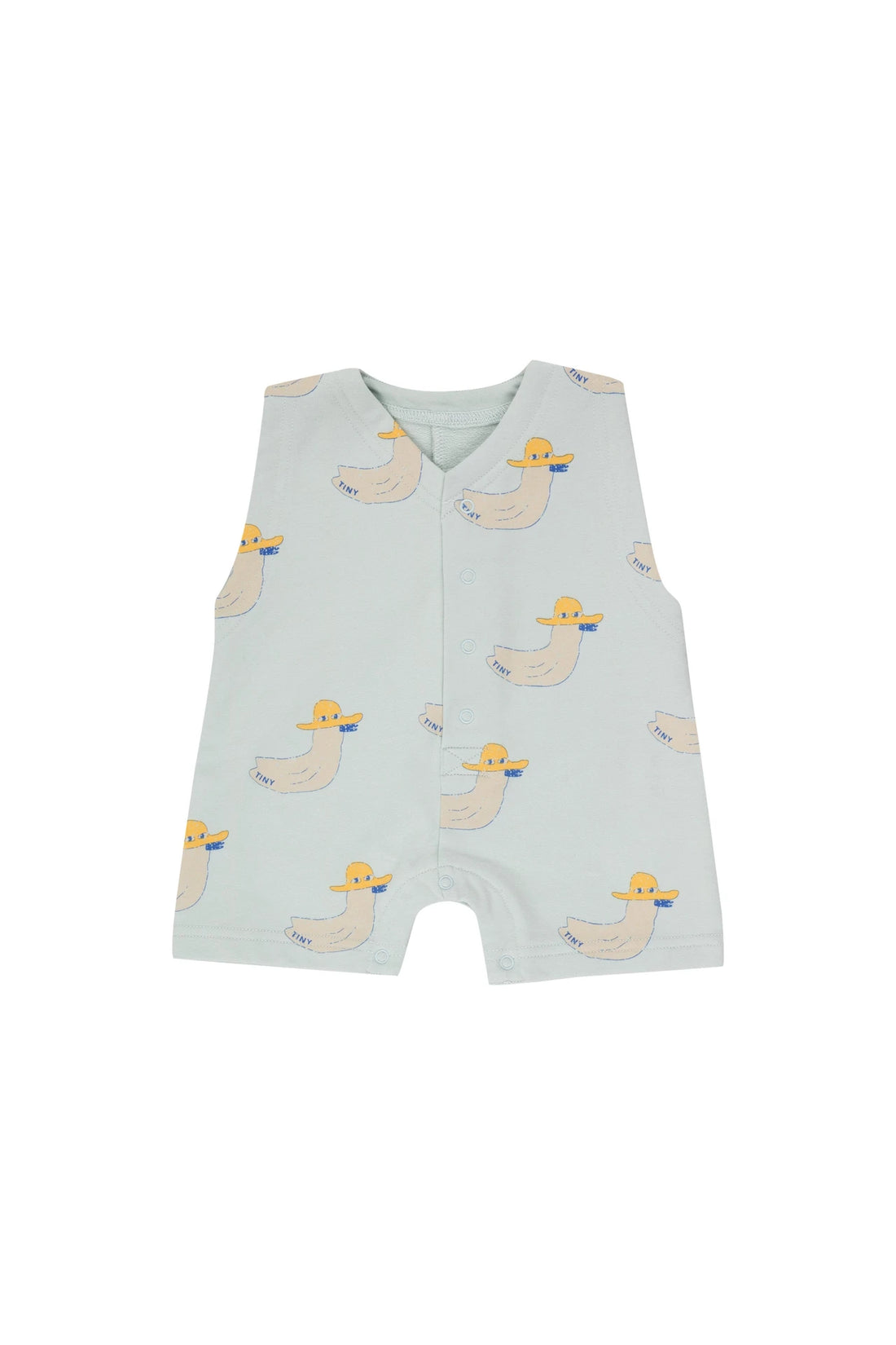 Tiny Cottons Ducks Jumpsuit - Pale Mint