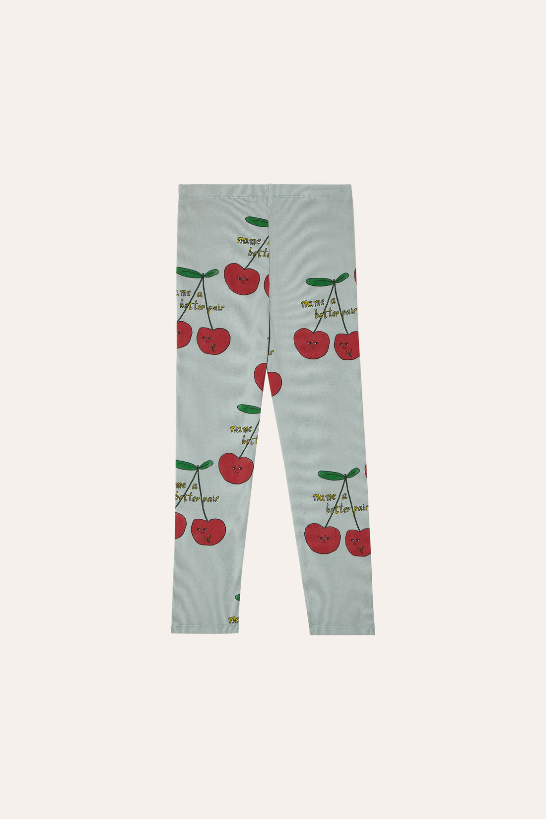 The Campamento Cherries Kids Leggings - Blue