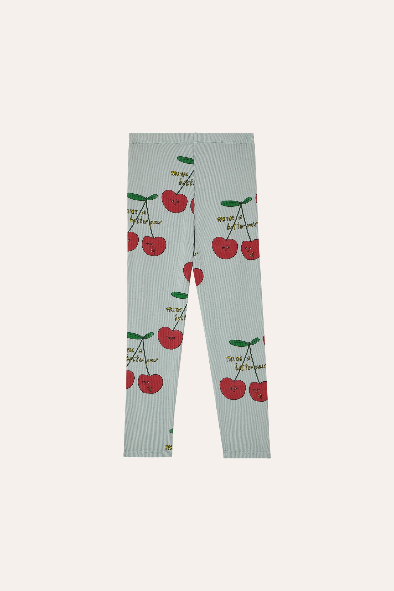 The Campamento Cherries Kids Leggings - Blue