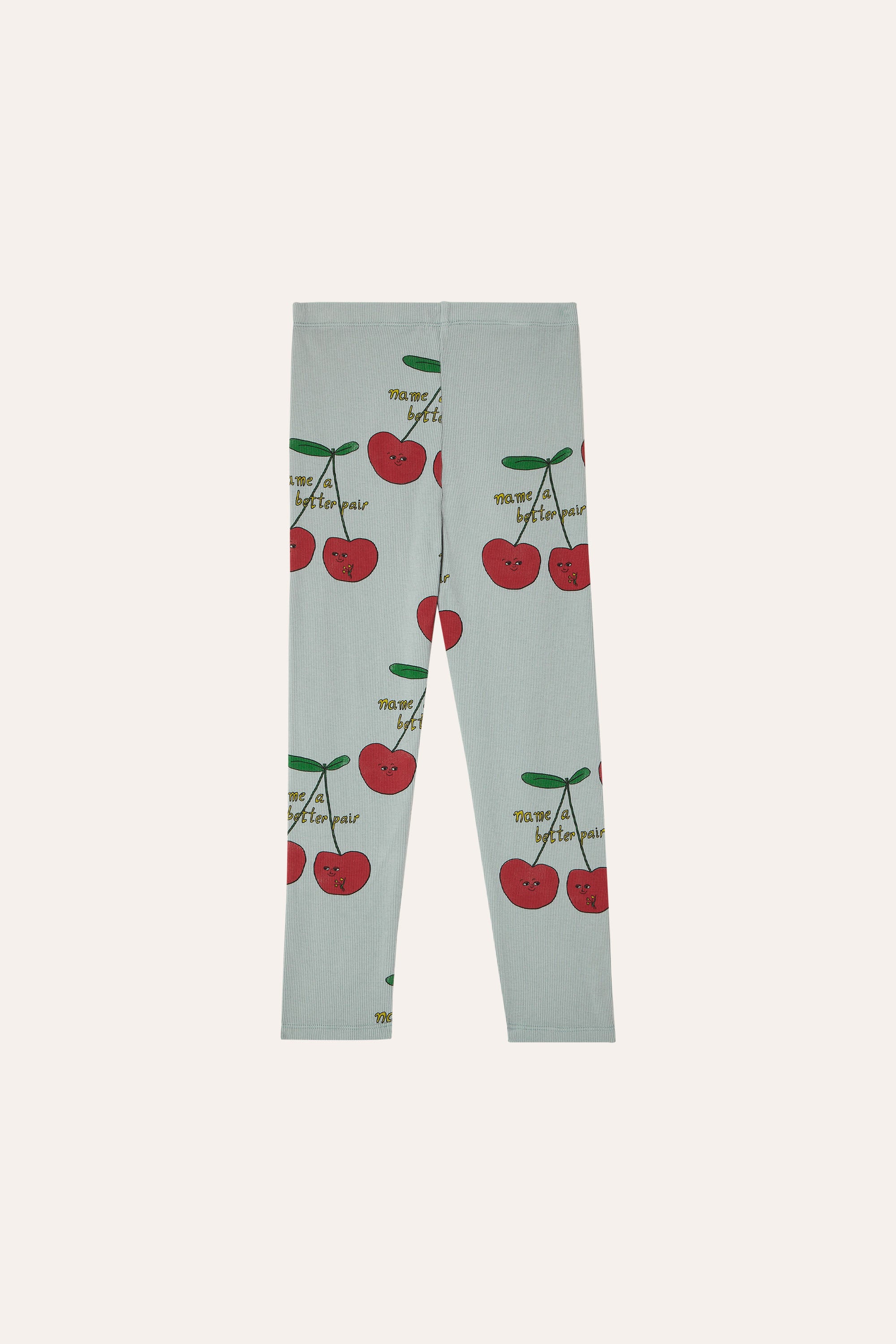 The Campamento Cherries Kids Leggings - Blue