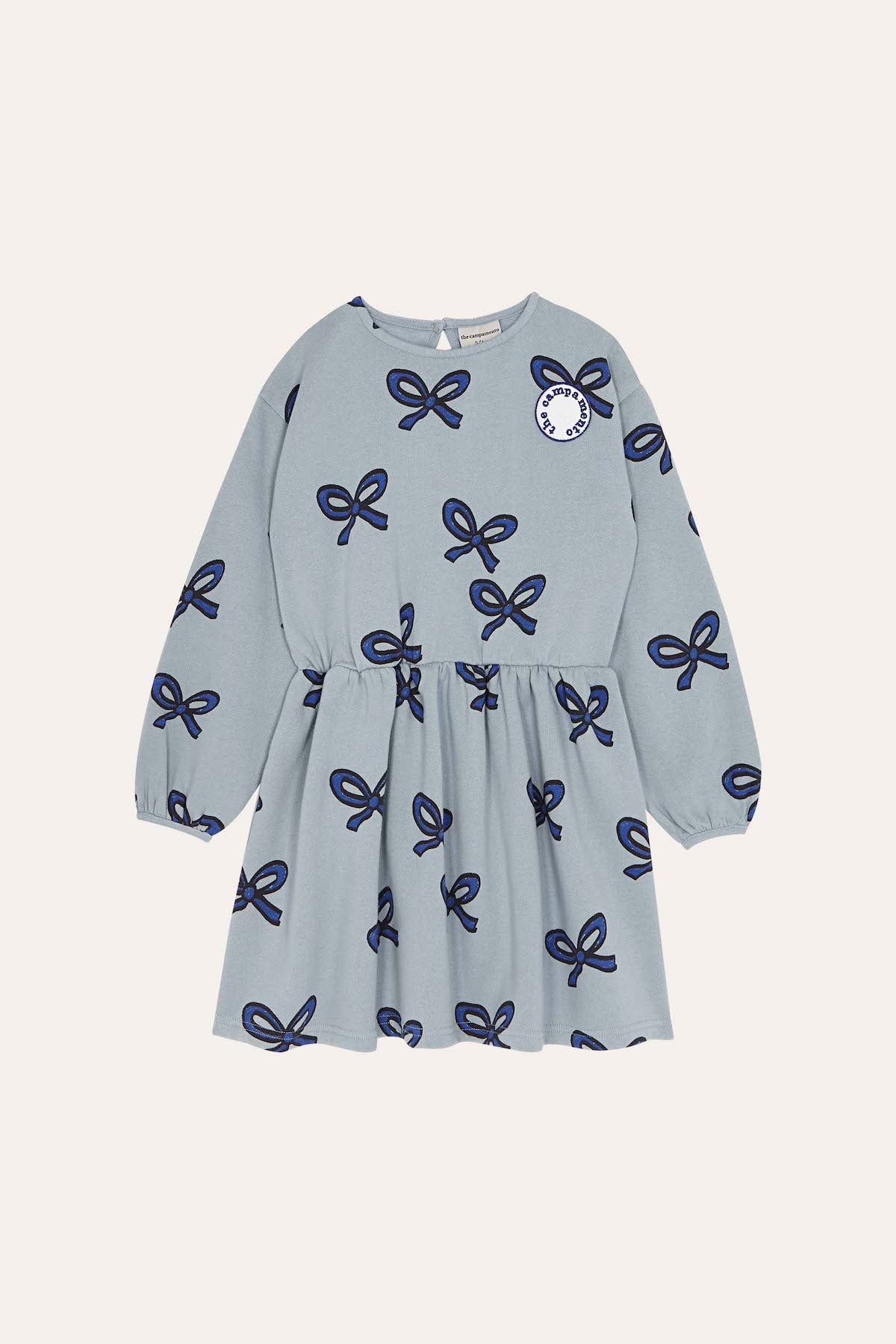 The Campamento Ribbons Kids Dress - Blue