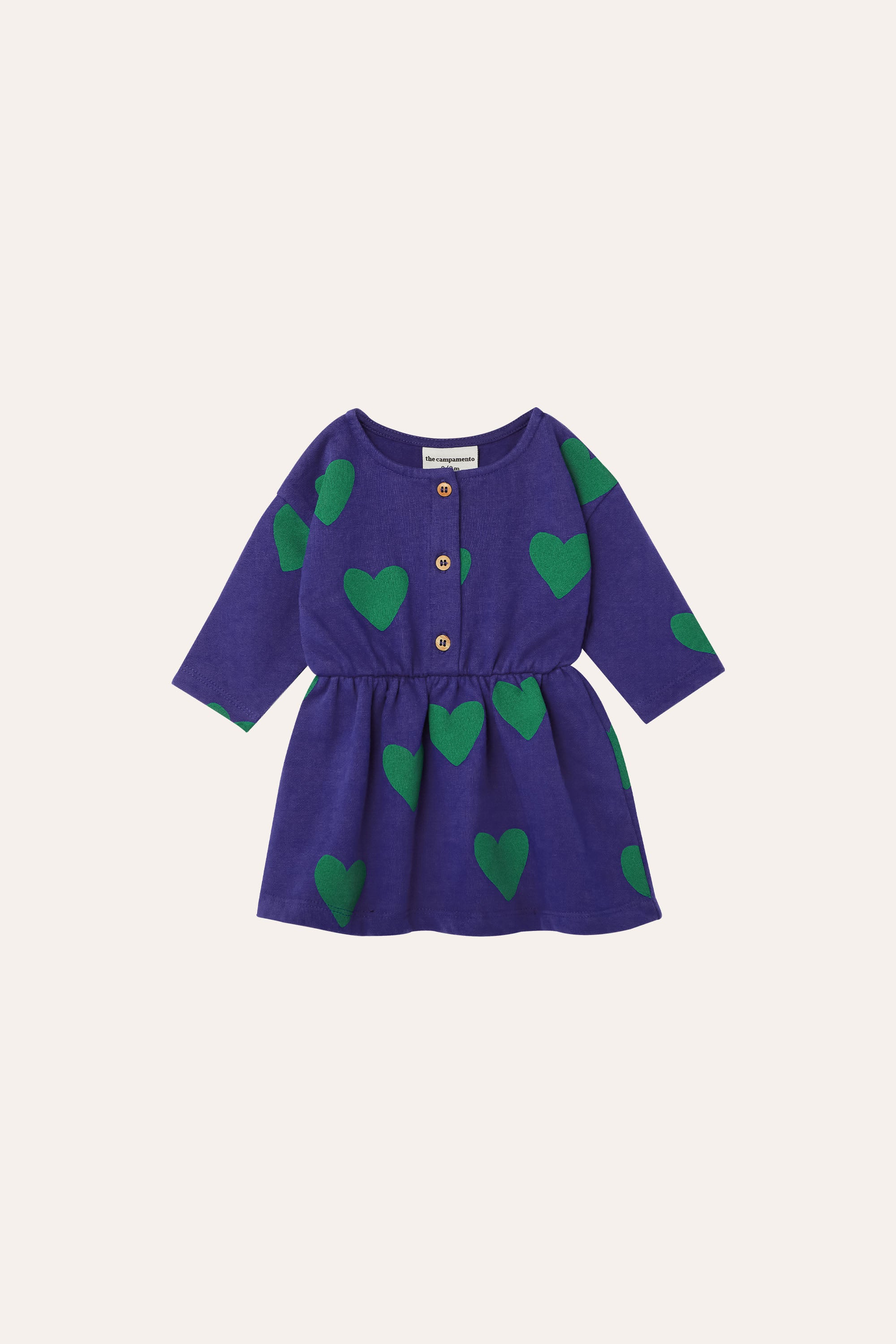 The Campamento Hearts Baby Dress