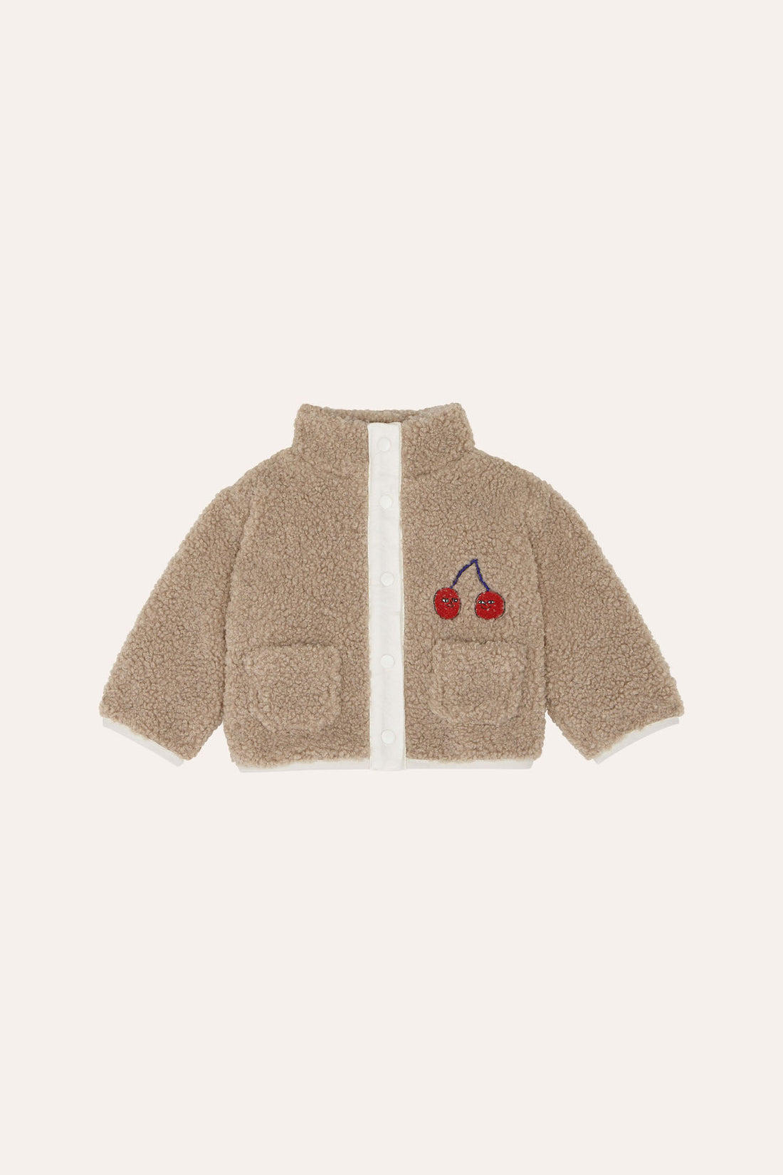 The Campamento Teddy Cherry Jacket