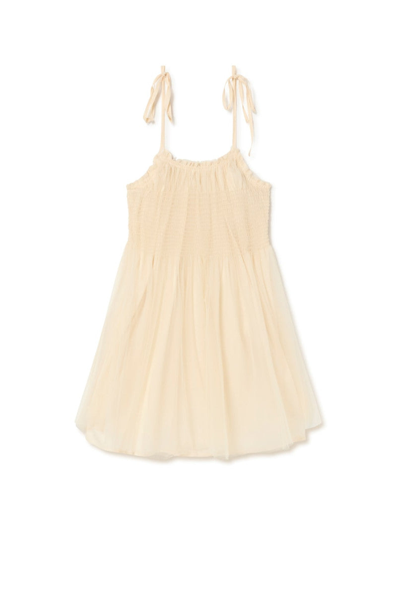 Little Creative Factory Wednesday Sundress - Cream