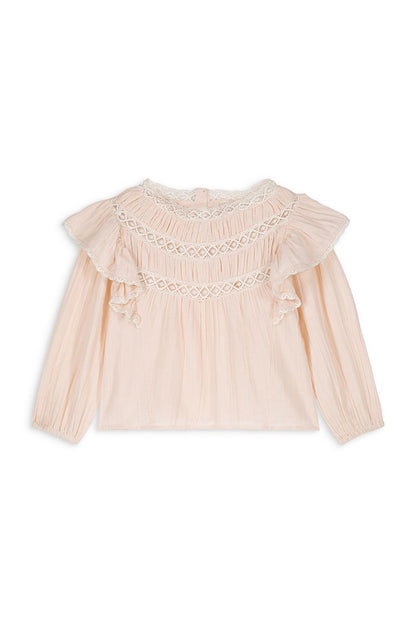 Louise Misha Janipa Blouse - Blush