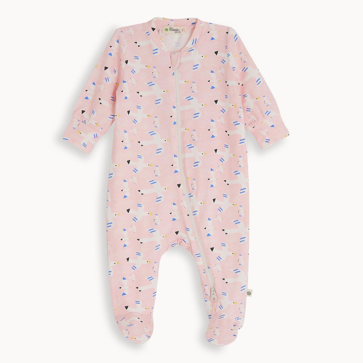 Bonnie Mob Relax Zip Front Sleepsuit - Free Bird