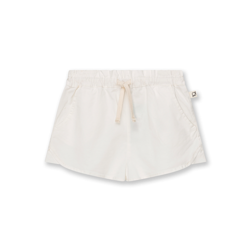 My Little Cozmo Phoebe Kids Twill Shorts - Ivory