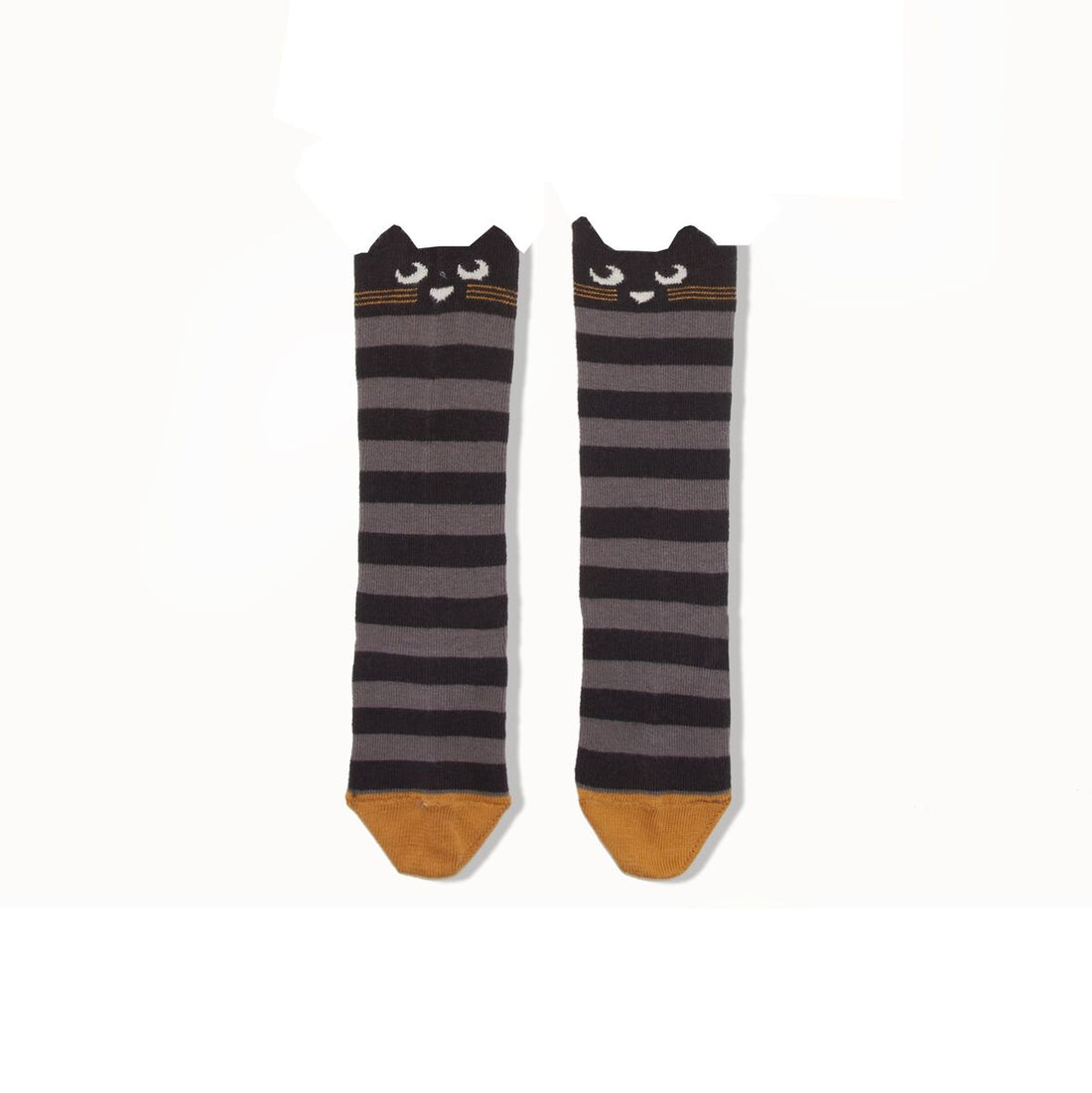 Bonnie Mob Cat Face Knee High Socks