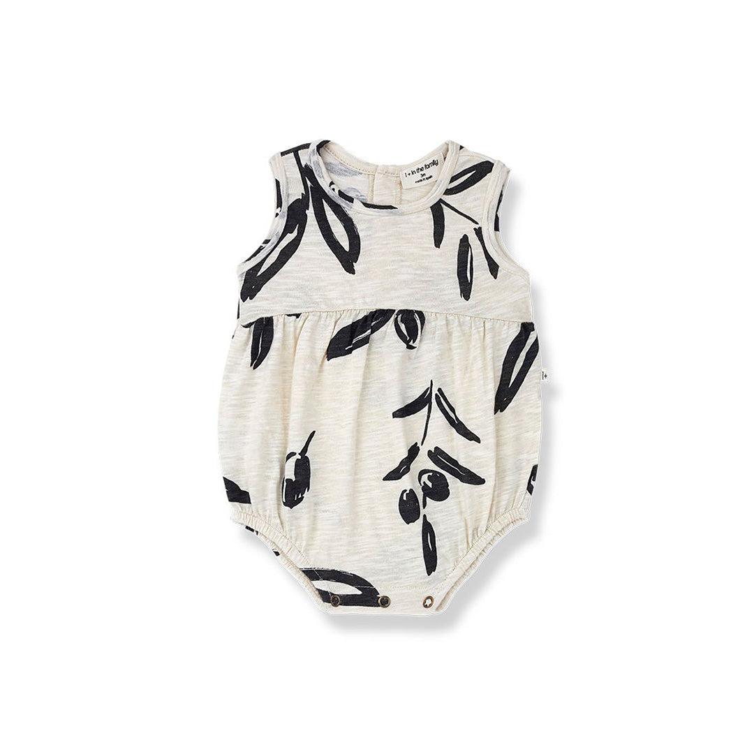 1+ in the Family Tina Romper - Bone