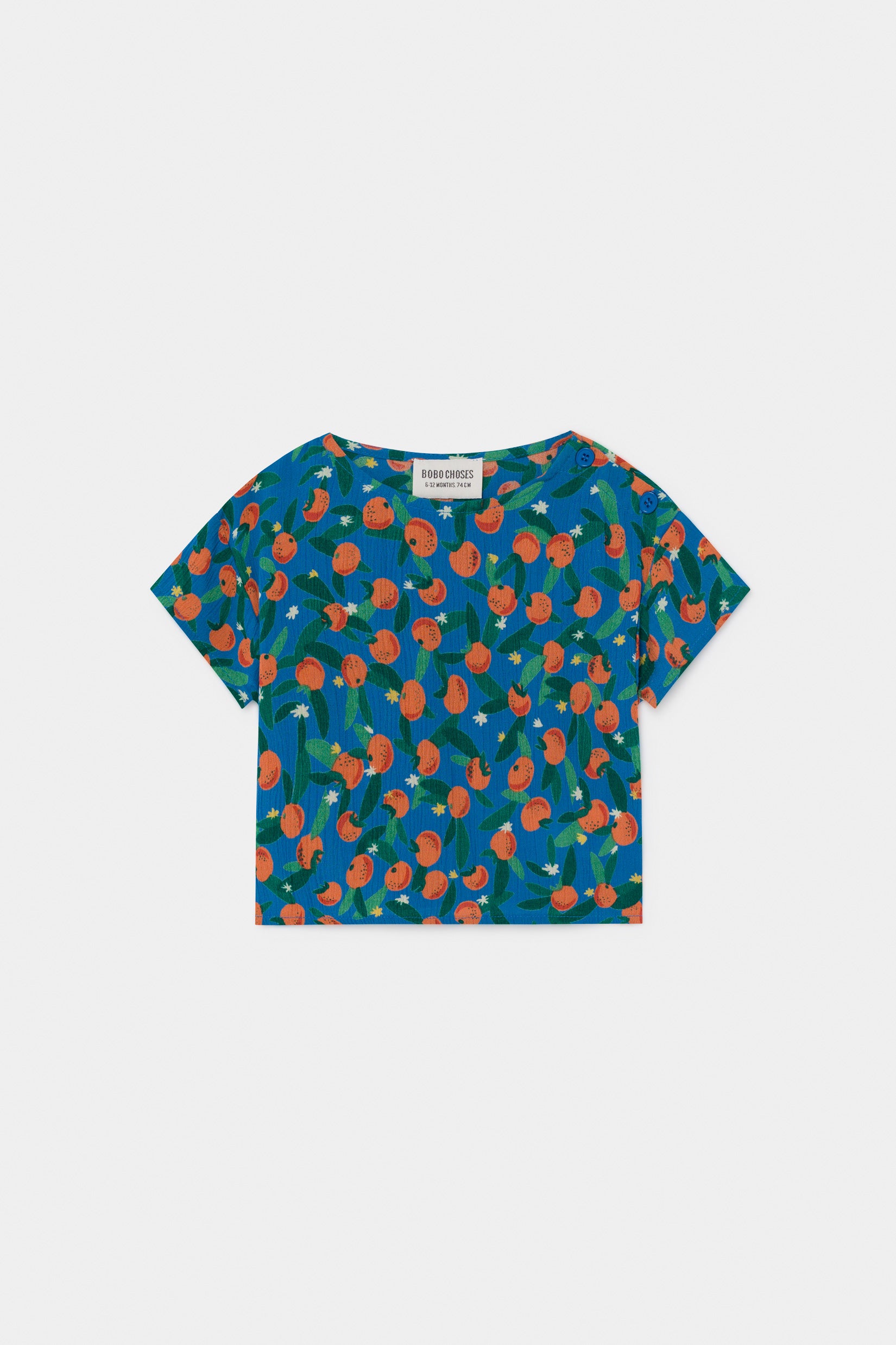 Bobo Choses All Over Oranges Blouse