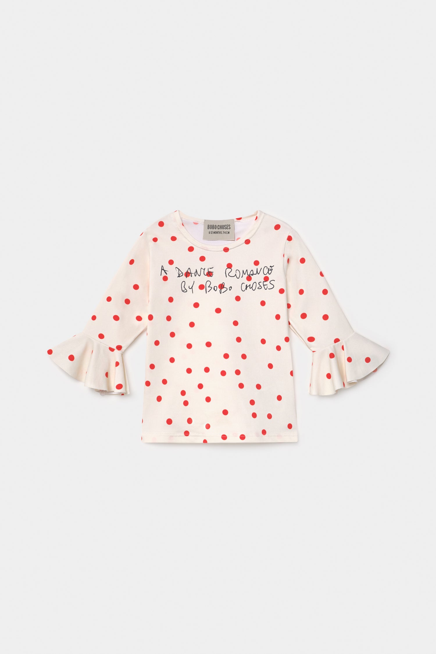 Bobo Choses Dots Ruffle Swim Top