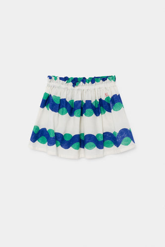 Bobo Choses All Over Sea Flared Skirt