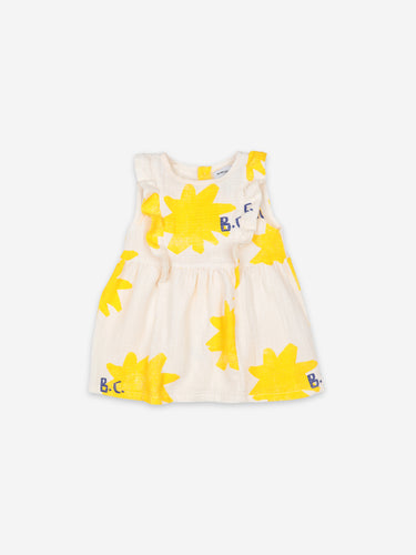 Bobo Choses Sparkle All Over Ruffle Dress