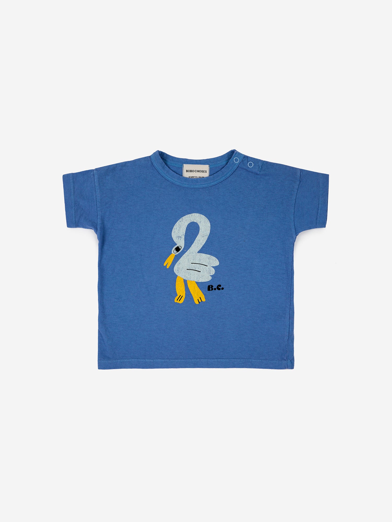 Bobo Choses Pelican T-Shirt - Blue