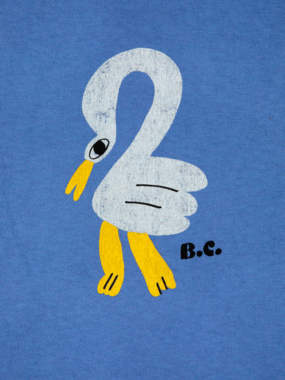 Bobo Choses Pelican T-Shirt - Blue