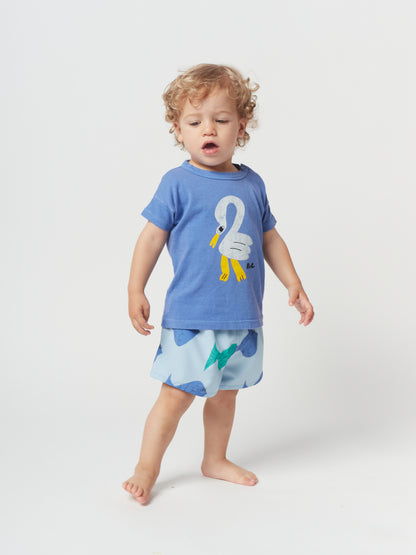 Bobo Choses Pelican T-Shirt - Blue